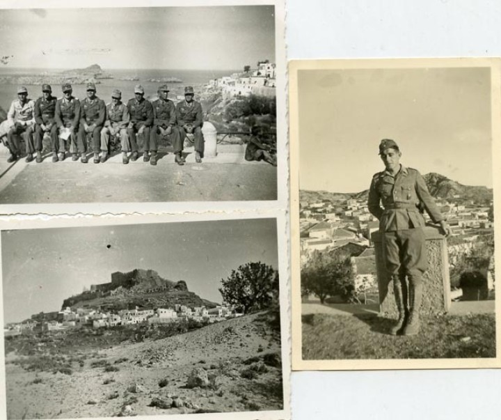 1944. Γερμανοί... τουρίστες  μιας άλλης εποχής στη Λίνδο