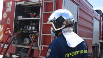 Σωτήρια διάσωση της Πυροσβεστικής στην Αμοωπη της Καρπάθου
