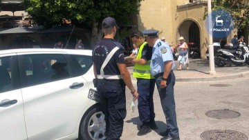 162 οχήματα ελέγχθηκαν από την τροχαία σε όλο το Νότιο Αιγαίο την περασμένη εβδομάδα