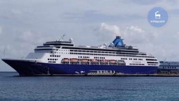 Κατέπλευσε για πρώτη φορά στη Ρόδο το κρουαζιερόπλοιο Celestyal Journey