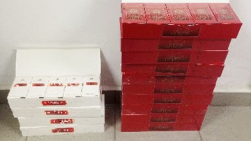 Αλλοδαπός συνελήφθη με 14 κούτες λαθραία τσιγάρα
