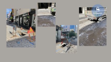 Έσπασε και πάλι ο καταθλιπτικός αγωγός στο κέντρο της πόλης