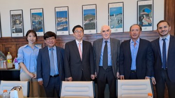 Με στελέχη της Εθνικής Διπλωματικής Ακαδημίας της Νοτίου Κορέας συναντήθηκαν εκπρόσωποι του Ινστιτούτου Αιγαίου