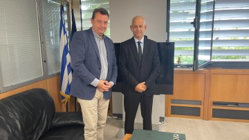 Προγραμματισμένη συνάντηση του αντιδημάρχου Σύμης Νικήτα Γρύλλη στη 2η ΥΠΕ με τον διοικητή Χρήστο Ροϊλό