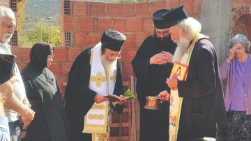 Θεμελίωση Ιερού Ναού στο Άργος Καλύμνου