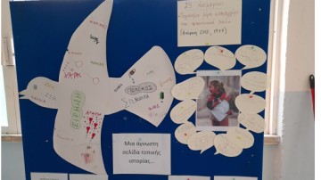"Αθέατες πλευρές μνήμης" –  Οι μαθητές  και οι μαθήτριες του 1ου Δημοτικού Σχολείου Ρόδου-Ζέφυρος,  στέλνουν το μήνυμά τους