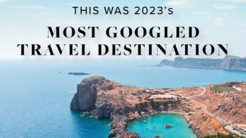 Η Ρόδος στην πρώτη θέση, παγκόσμια, της λίστας “The most Googled travel cities and islands of 2023” της Google