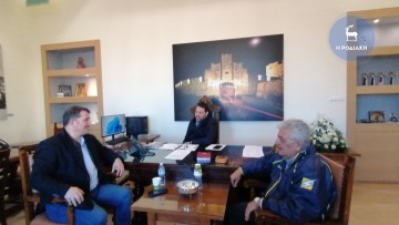 Συνάντηση Πύρρου Δήμα με τον δήμαρχο Ρόδου Αλέξανδρο Κολιάδη (βίντεο)