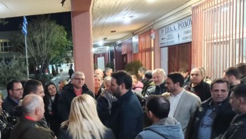Επίσκεψη του δημάρχου Ρόδου και συνεργατών του στο κτιριακό συγκρότημα του εσπερινού ΕΠ.ΑΛ Ρόδου