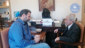 Με τον πρώην δήμαρχο Σάββα Καραγιάννη συναντήθηκε χθες ο δήμαρχος Ρόδου