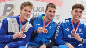 «Χάλκινος» ο Παύλος Κριαράς  στο Βαλκανικό Κ20 στη Σερβία!