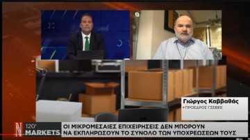 Γ. Καββαθάς (ΓΣΕΒΕΕ): «Κάμψη του τζίρου-Θυμίζει μέρες 2012-’13»