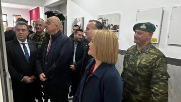 Θερμή υποδοχή του Υπουργού Εθνικής Άμυνας κ. Νίκου Δένδια στη Ρόδο