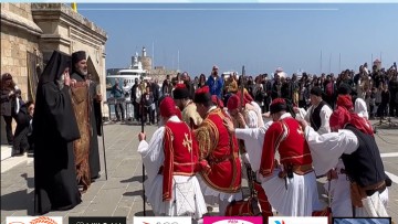 Αναπαράσταση της κήρυξης της Επανάστασης του 1821 από τον Πολιτιστικό Σύλλογο Παστίδας «Καμάρι»