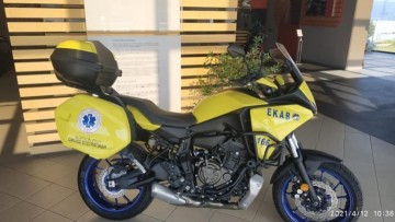 Μοτοσικλέτα στο ΕΚΑΒ Ρόδου θα προσφέρει η «Ρόδος για τη Ζωή»