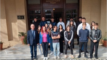 Επίσκεψη της Γ’ τάξης του Επαγγελματικού Λυκείου Παραδεισίου στο ΙΕΚ Τουρισμού (Θέρμαι)