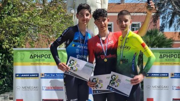 Μετάλλια για τους Νόβα και Κρεσταινίτη σε ποδηλατικούς αγώνες στο Λασίθι και τον Γέρακα