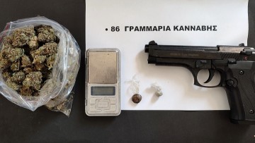 Συνελήφθη 36χρονος για διακίνηση ναρκωτικών και οπλοκατοχή στη Ρόδο