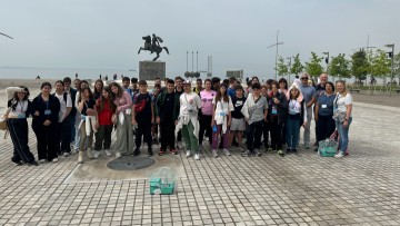 Εκπαιδευτική εκδρομή στη Βόρεια Ελλάδα πραγματοποίησε το 5ο Γυμνάσιο Ρόδου