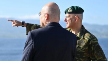 Επίσκεψη του Υπουργού Εθνικής Άμυνας, Νίκου Δένδια, σε Ψέριμο, Πάτμο και Λειψούς