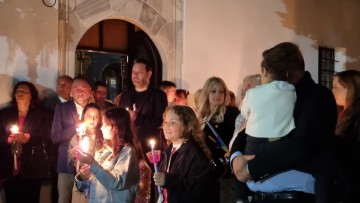 Σε πολλά χωριά της Ρόδου βρέθηκε με την οικογένειά του τις ημέρες του Πάσχα ο Δήμαρχος Ρόδου