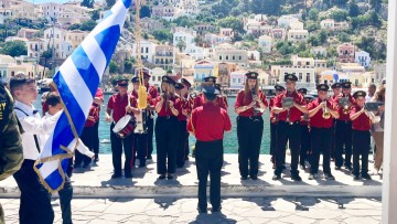 Στη Σύμη για τους εορτασμούς η Φιλαρμονική Καλυθιών Ρόδου