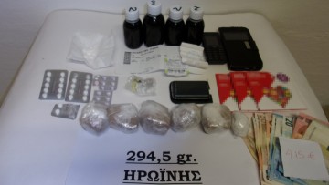 Θα δικαστεί 39χρονος που μετέφερε ηρωίνη και μεθαδόνη