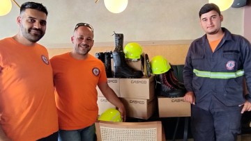 Μπότες και κράνη για την Επίλεκτη Ομάδα Ειδικών Αποστολών Ρόδου δώρισε η ομάδα “Help for Rhodes”