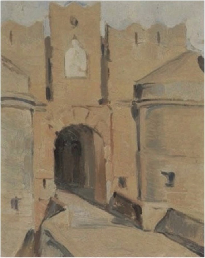 Πύλη D’ Amboise, Παλιά Πόλη Ρόδου (Ο. Περβολαράκης)