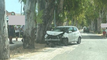 Τροχαίο ατύχημα στην περιοχή των Κολυμπίων – Τρεις ελαφρά τραυματίες ο απολογισμός