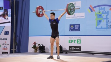 Στην 4η θέση του Ευρωπαϊκού άρσης βαρών ο Παναγιώτης Σπύρου του Ανταγόρα Κω!