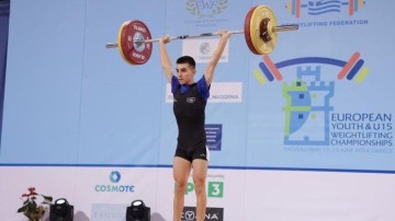 Ο απολογισμός του Ανταγόρα  στο Ευρωπαϊκό άρσης βαρών Κ15