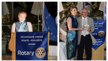 Αλλαγή ηγεσίας στον Ροταριανό Όμιλο Ρόδος-Κολοσσός