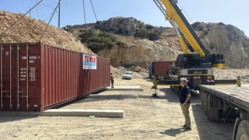 Μονάδα αφαλάτωσης στα Πηγάδια Καρπάθου
