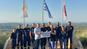 Σημαντική δωρεά Γερμανών σε εθελοντικές ομάδες του νησιού μας