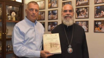 Τη Σύμη επισκέφθηκε χθες ο Αλκιβιάδης Στεφανής