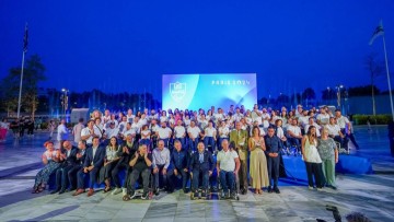 Σεΐτης, Κουλούμογλου και Κοντού στην παρουσίαση της ομάδας για τους Παραολυμπιακούς