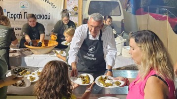 Το μήνυμα του Περιφερειάρχη Γιώργου Χατζημάρκου για τη μεγάλη χθεσινή "γιορτή γιαπρακιού" στη Σάλακο