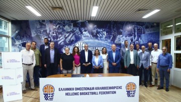 Το νέο διοικητικό συμβούλιο της Ελληνικής Ομοσπονδίας Καλαθοσφαίρισης