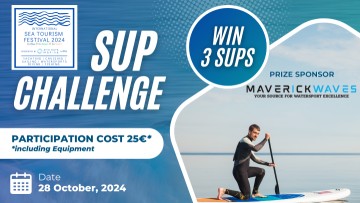 SUP Challenge στο Διεθνές Φεστιβάλ Θαλάσσιου Τουρισμού 2024 - Κερδίστε 3 SUPs και Ζήστε μια Μοναδική Περιπέτεια στη Ρόδο