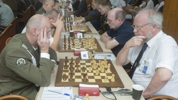 Αποτελέσματα μετά την ολοκλήρωση του 4ου γύρου στο Πρωτάθλημα Σκάκι ΝΑΤΟ