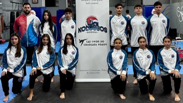 Οι αθλητές του ΓΑΟ Tae Kwon Do Κολοσσός Ρόδου με συμμετοχή στο Κύπελλο «Κωνσταντίνος Θωμαΐδης»