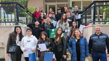 Το Χαραλάμπειο Γηροκομείο  επισκέφθηκε το γυμνάσιο Παραδεισίου