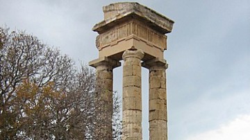 Στατική μελέτη για τον ναό του Πυθίου Απόλλωνα
