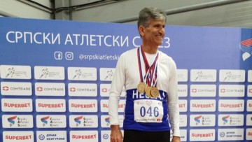 Χρυσοχός, Μοσχής και Κορδελλάς τα πήγαν περίφημα σε μίτινγκ στίβου βετεράνων στο Βελιγράδι