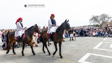 Την Αναπαράσταση της κήρυξης της Επανάστασης του 1821 πραγματοποίησε ο Πολιτιστικός Σύλλογος Παστίδας «Καμάρι»