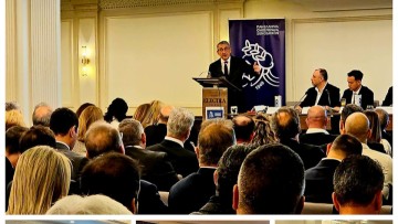 Τις εργασίες της Γενικής Συνέλευσης της Πανελλήνιας Ομοσπονδίας Ξενοδόχων παρακολούθησε ο Γ. Χατζημάρκος