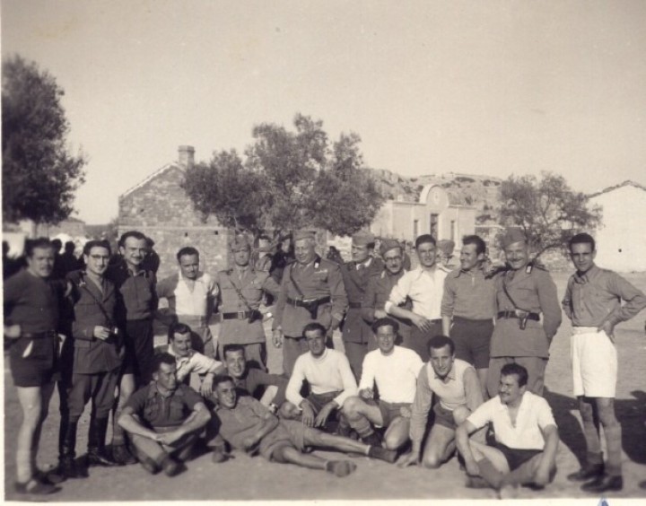 Με την ομάδα της Compamia Commando αγωνιζόταν ο Ennio Grimaldi (δεξιά).