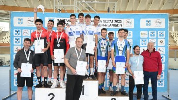 Ασταμάτητος ο Ροδήλιος, με μετάλλια και στο Πανελλήνιο ποδηλασίας πίστας