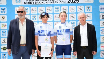 Νέες πρωτιές για την Ειρήνη Παπαδημητρίου-Σταμπόρη στο Πανελλήνιο Ποδηλασίας δρόμου